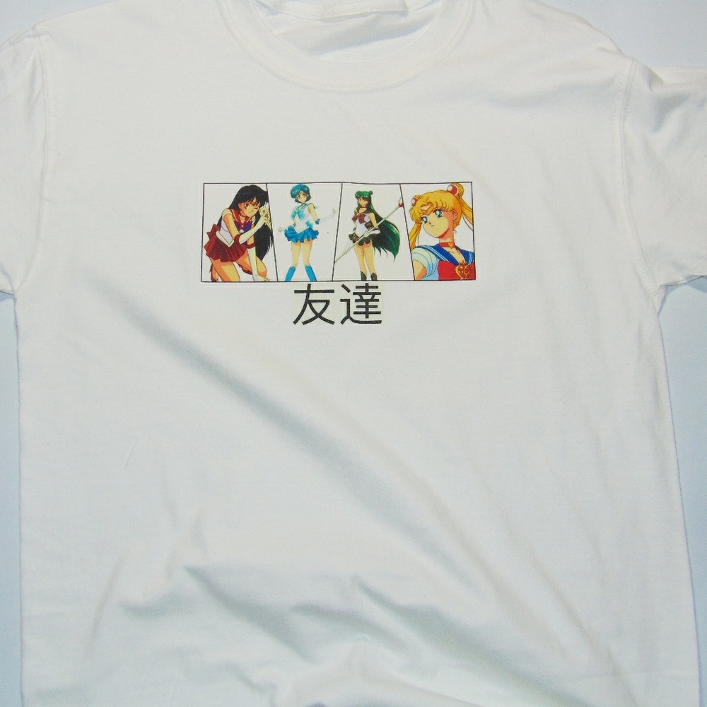Forever 21 Sailor Moon X friends tshirt